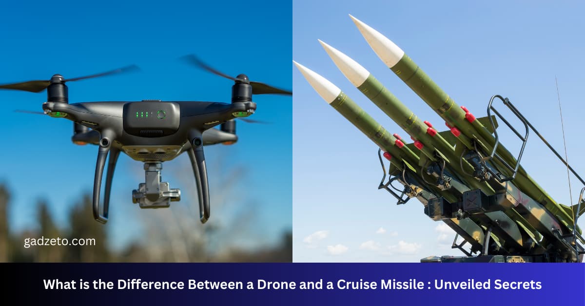 What is the Difference Between a Drone and a Cruise Missile: Unveiled Secrets