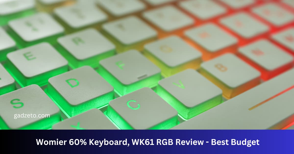 Womier 60% Keyboard, WK61 RGB Review - Best Budget